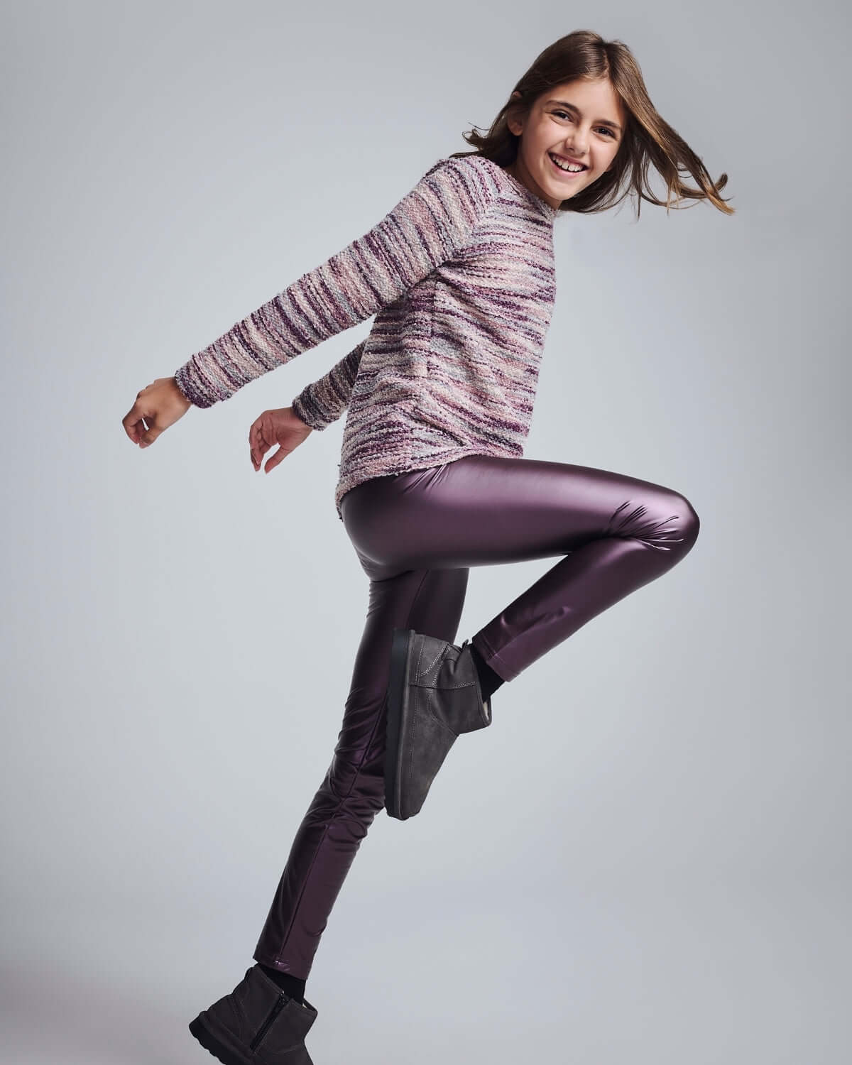 Purple Shine Leggings