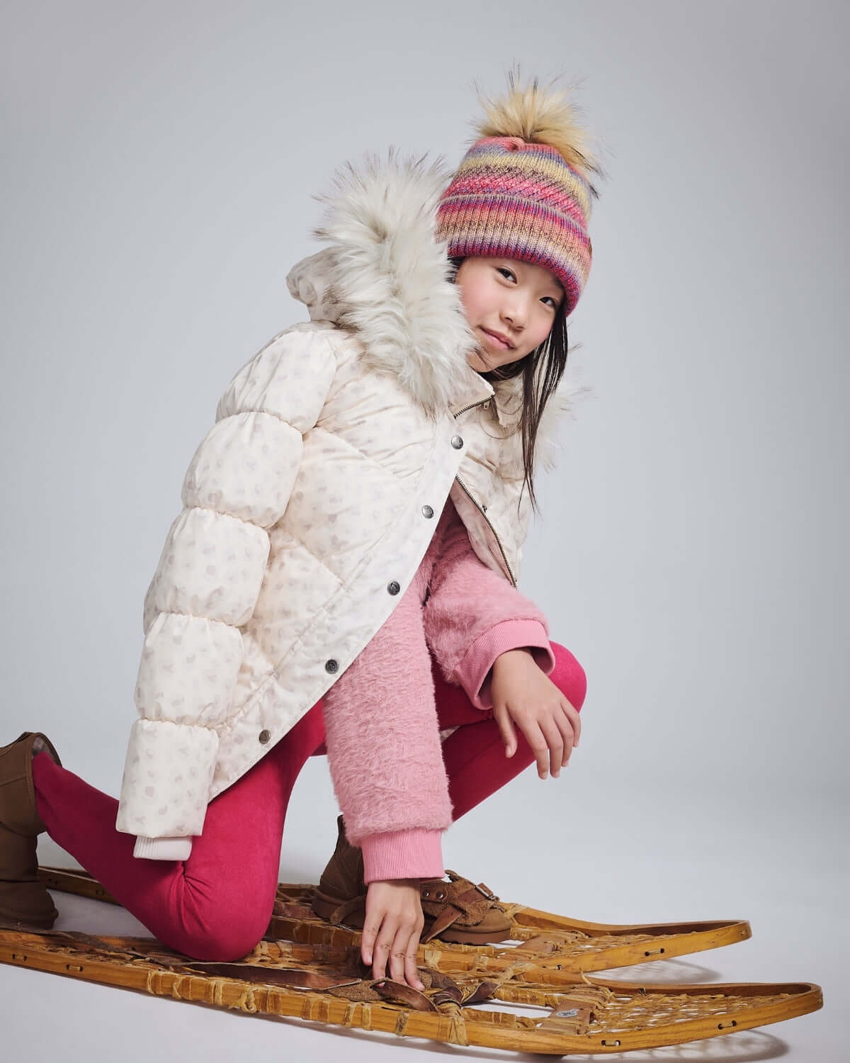 Snow Leopard Kyla Puffer Coat