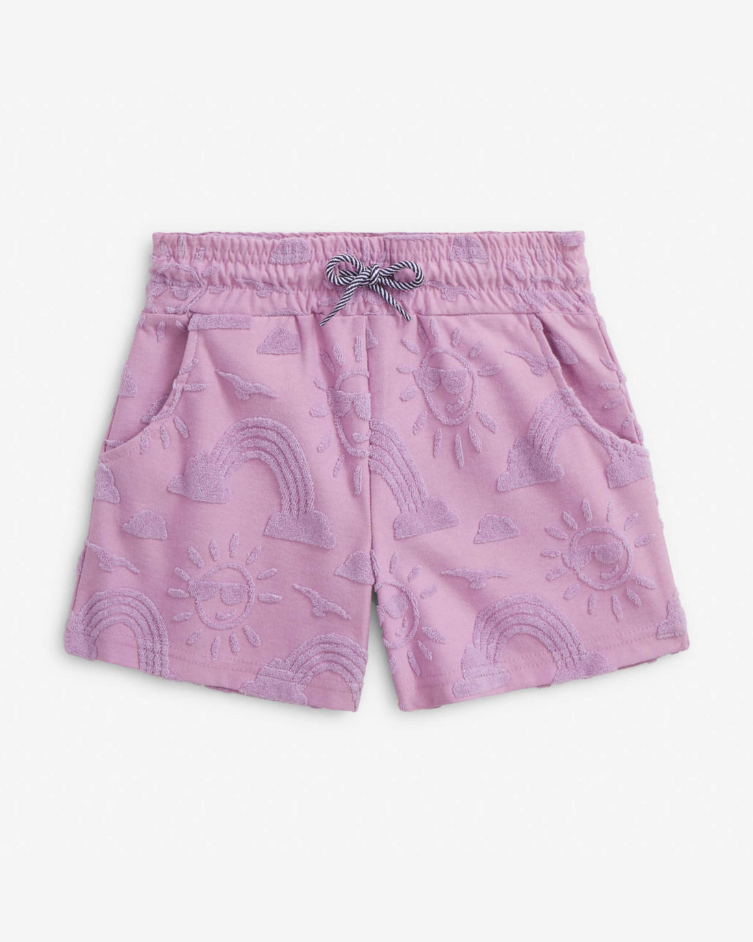 Sunny Days Terry Lilac Resort Shorts