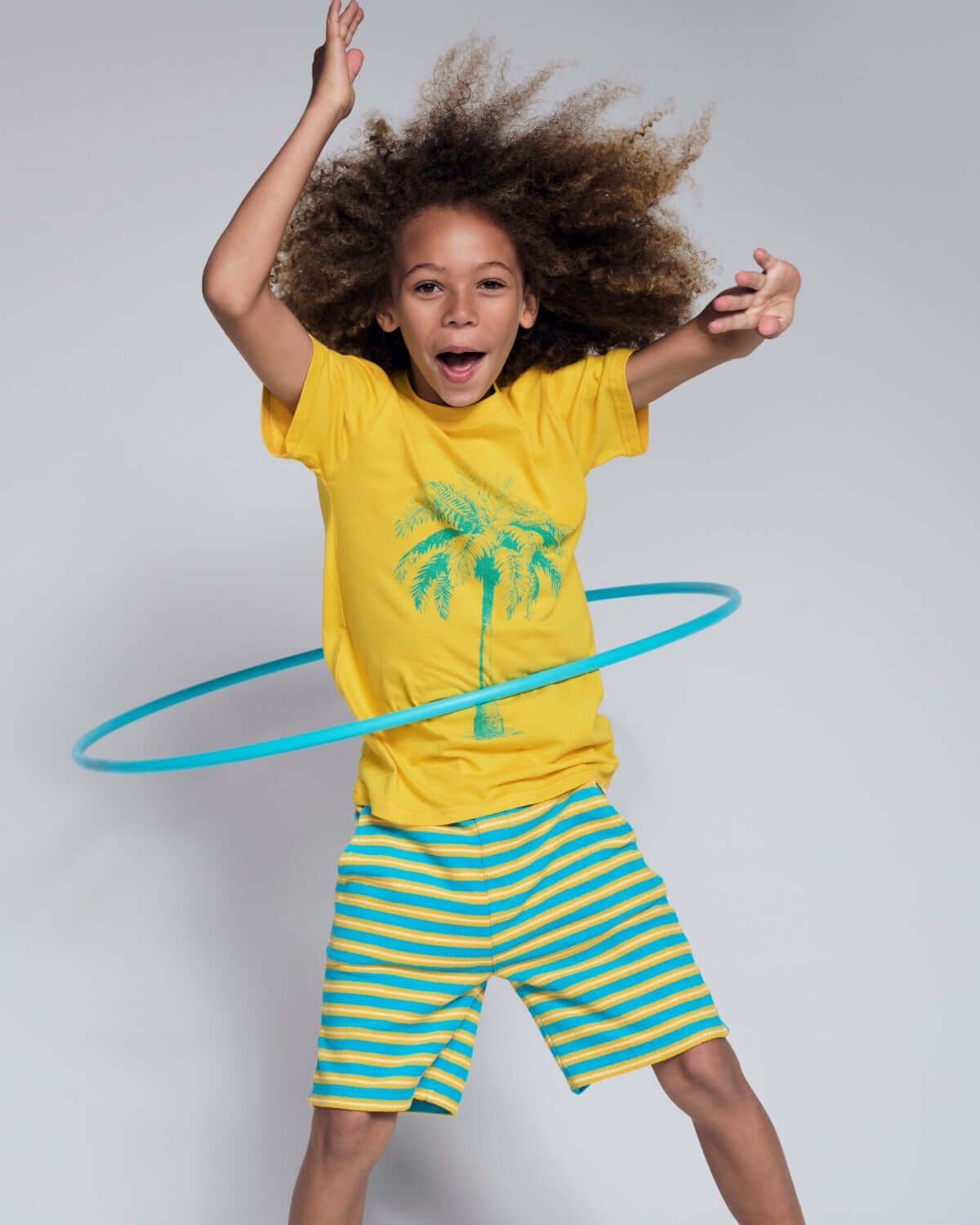 Sunrise Stripe Preston Shorts
