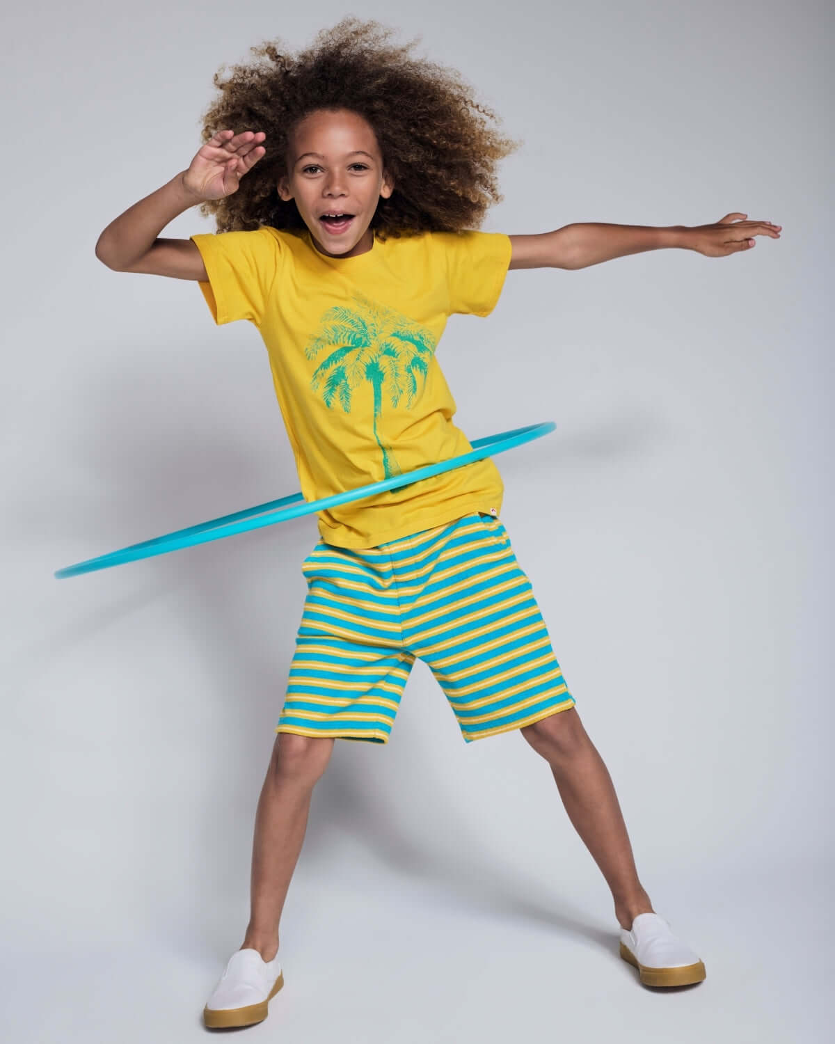 Sunrise Stripe Preston Shorts
