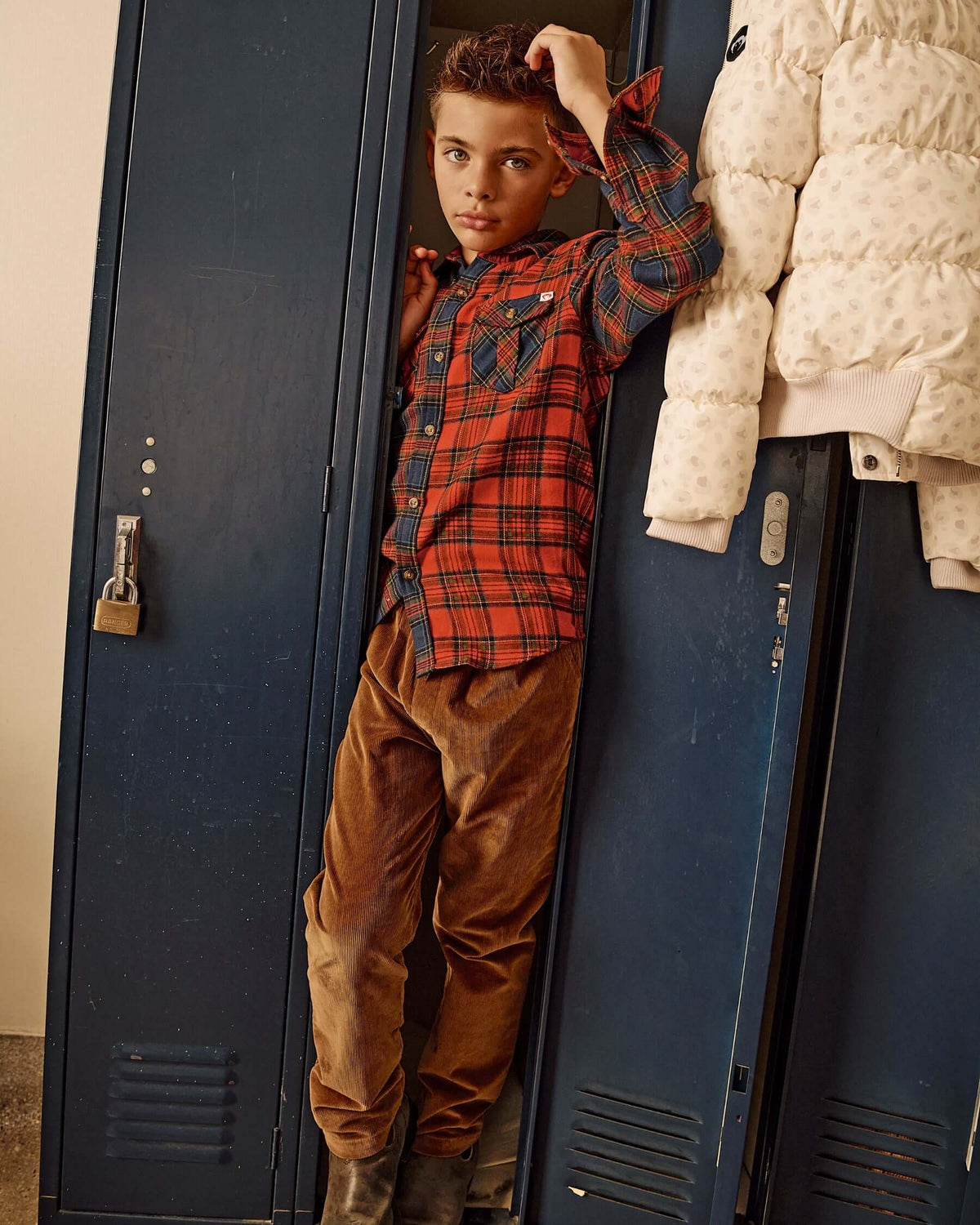 British Khaki Cord Club Pants