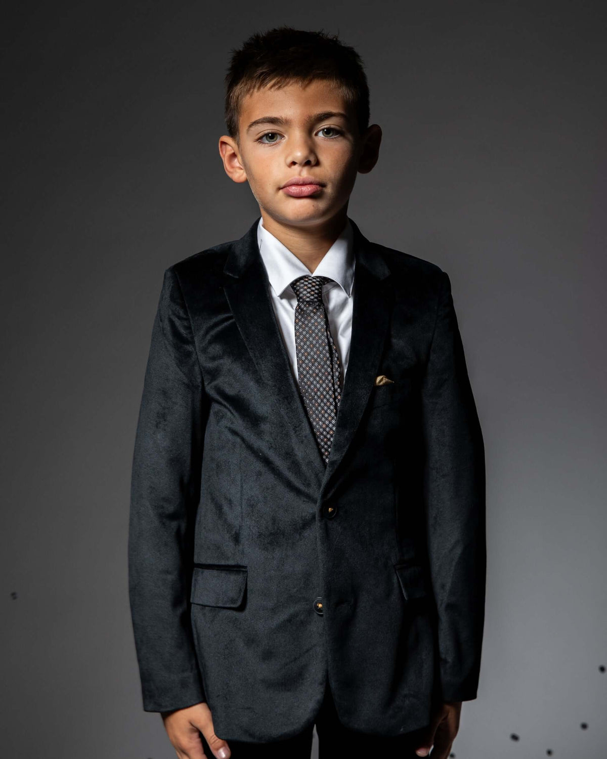 Black Velvet Suit Pants