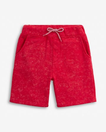 Washed Red Preston Shorts