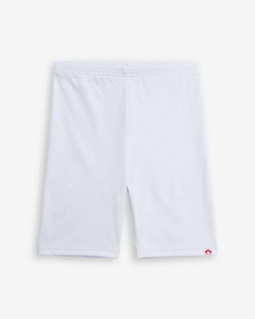 White Biker Shorts