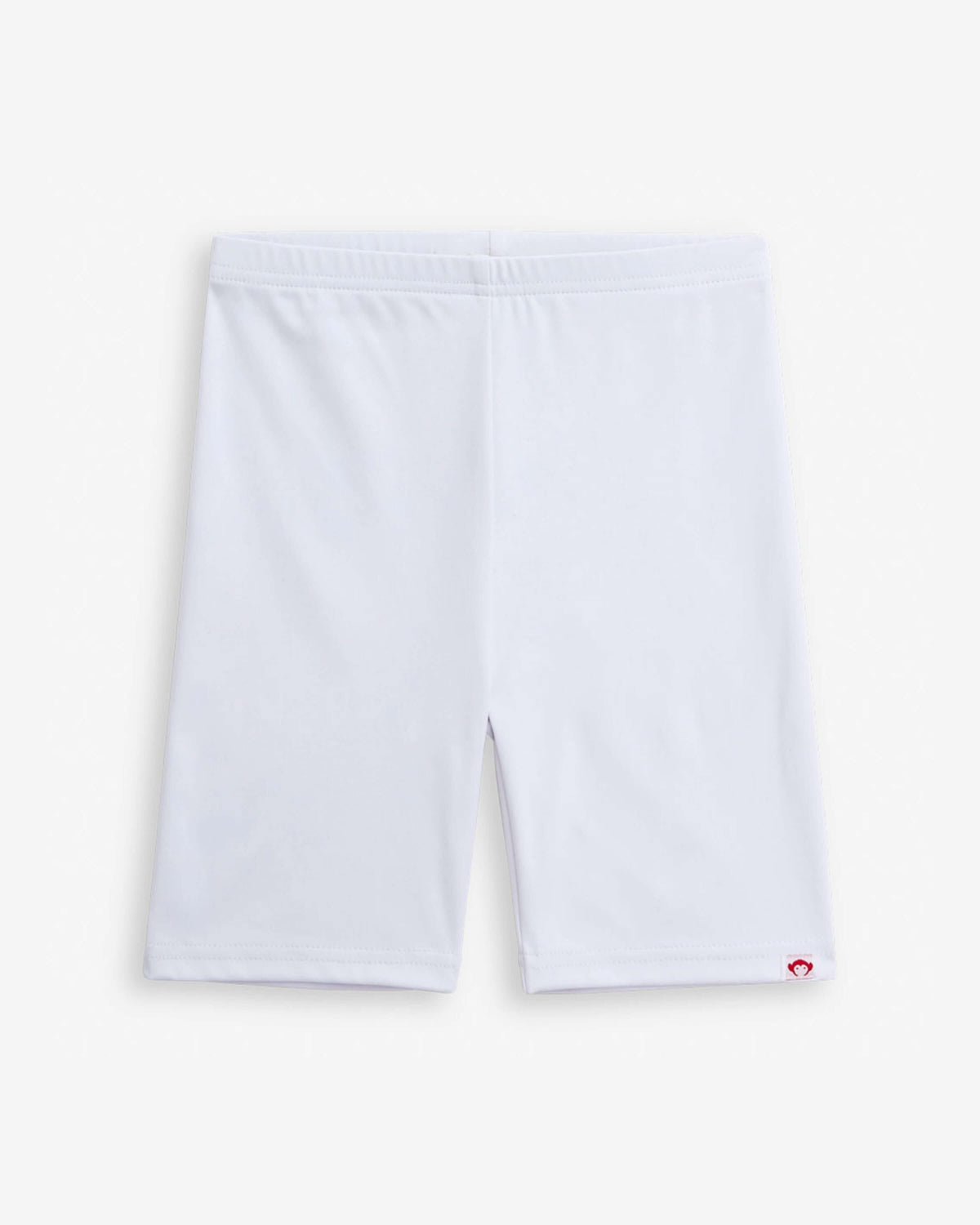 White Biker Shorts