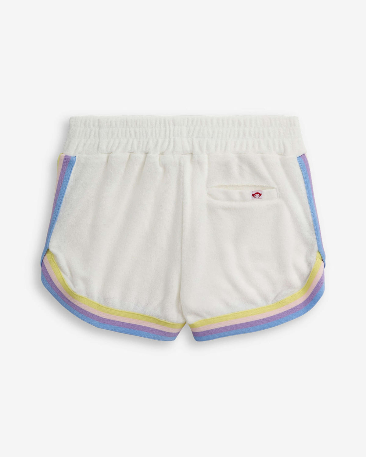 White Terry Lori Shorts