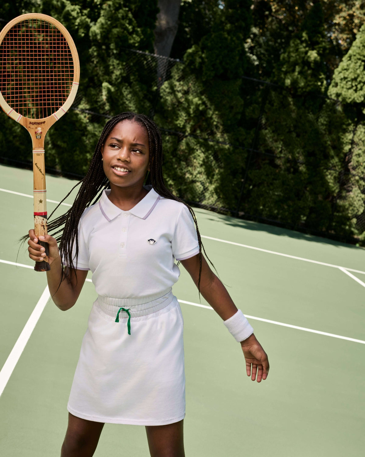 White Terry Laney Skort