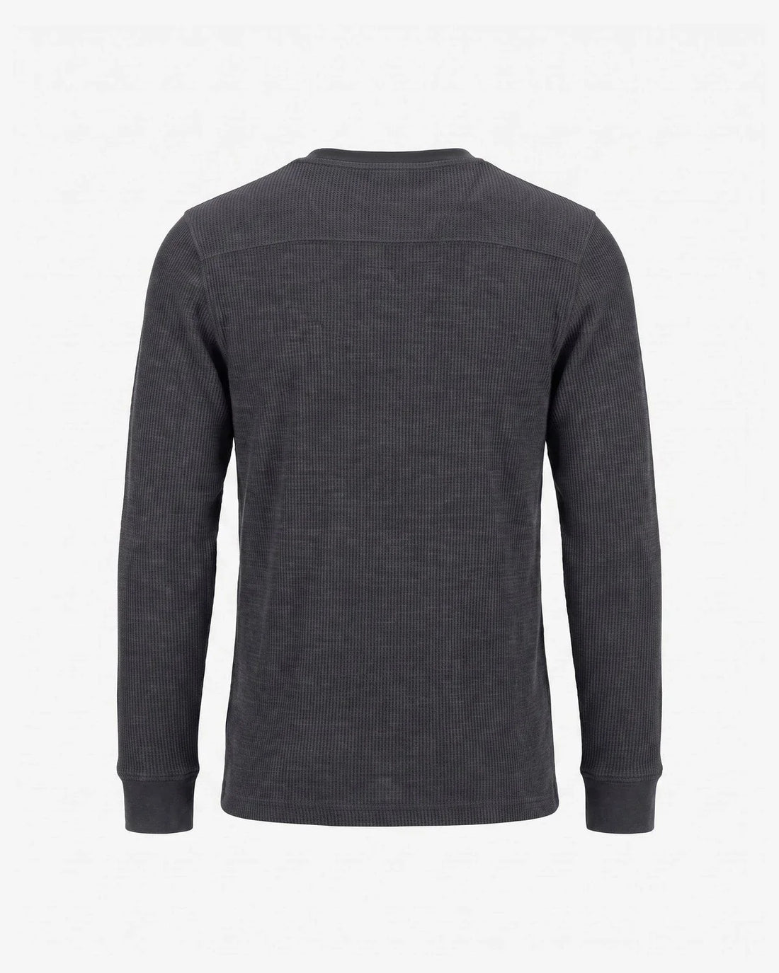 Black Craftsman Thermal Henley