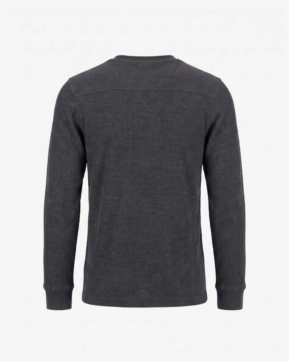 Black Craftsman Thermal Henley