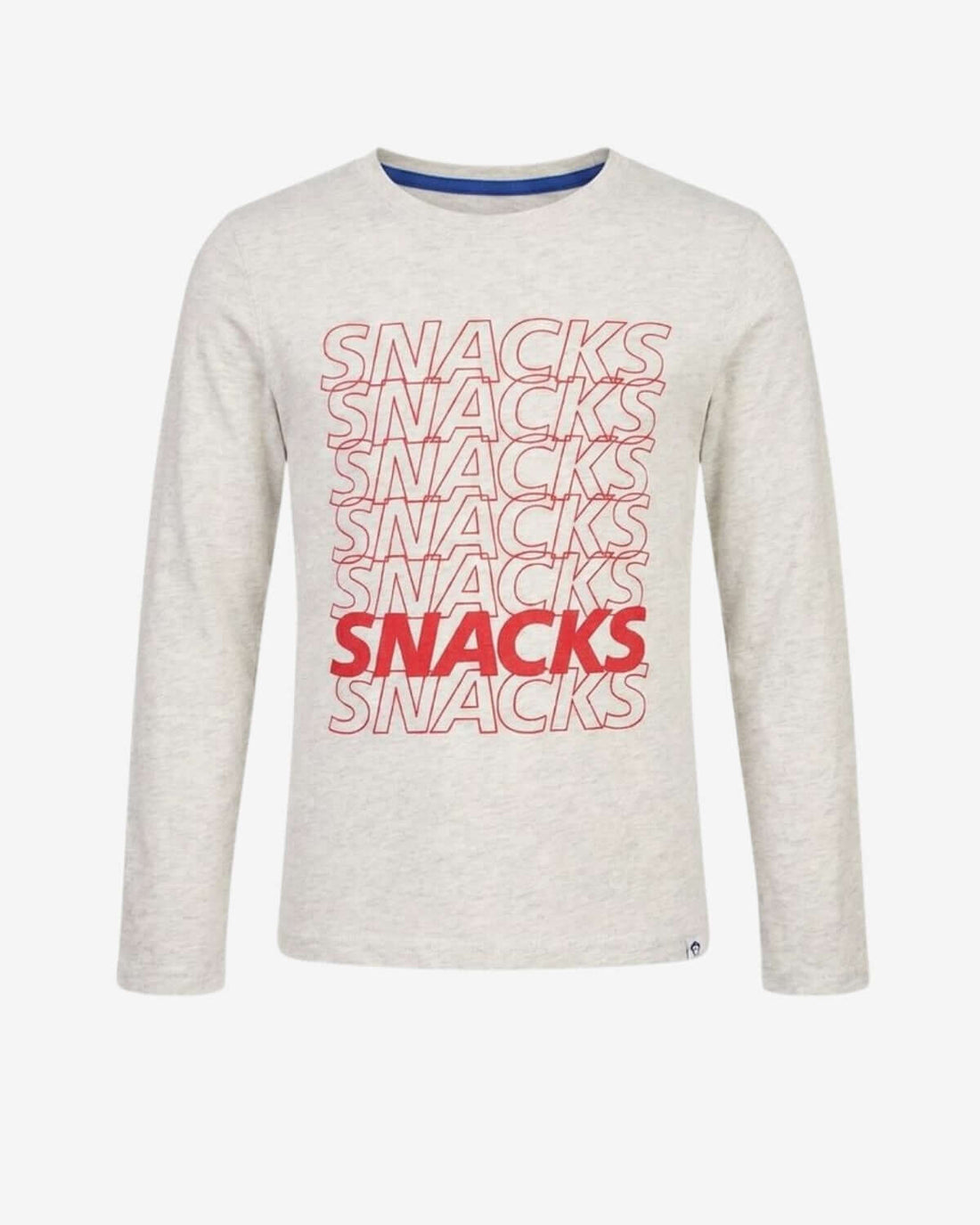Snacks Graphic Long Sleeve Tee