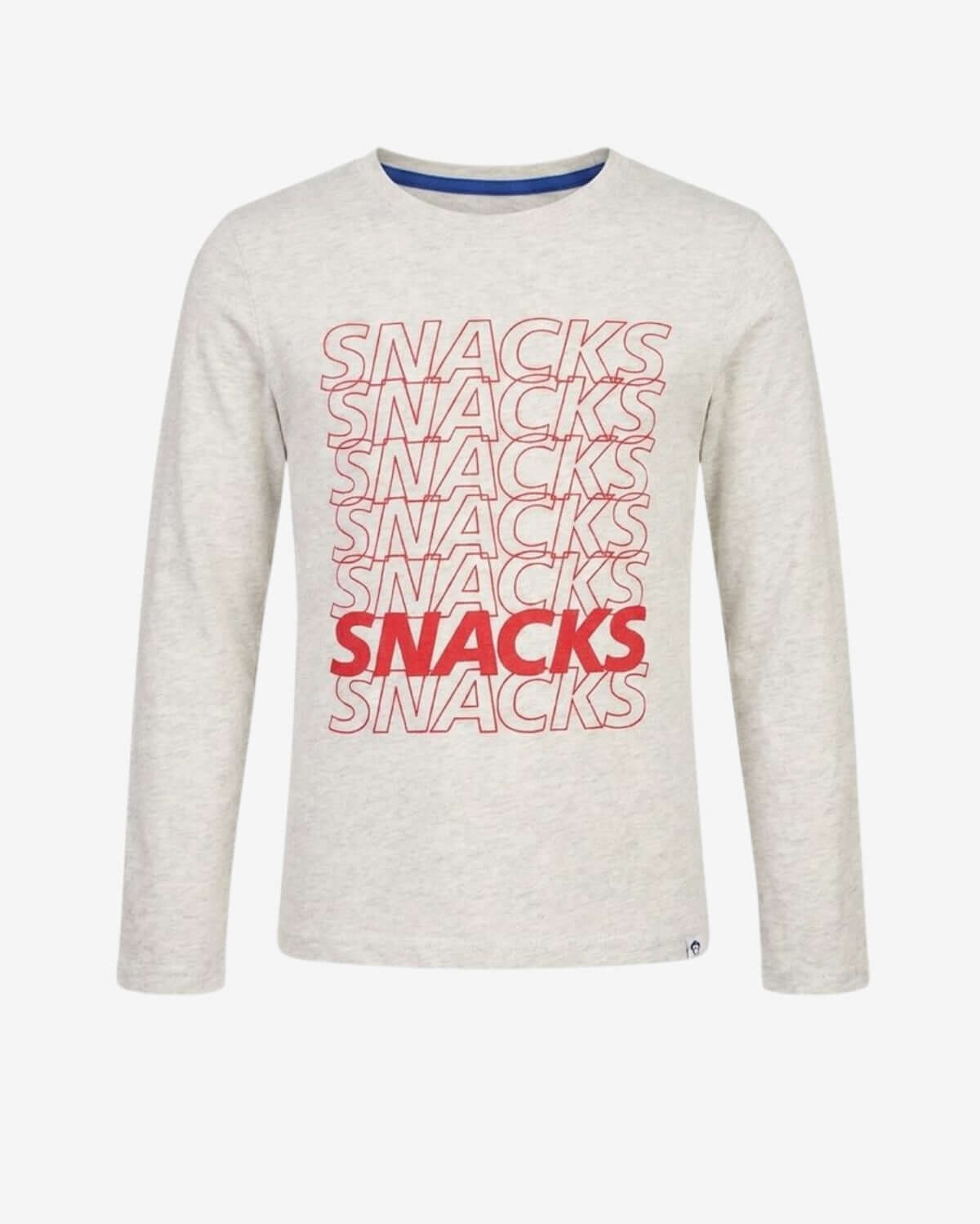 Snacks Graphic Long Sleeve Tee