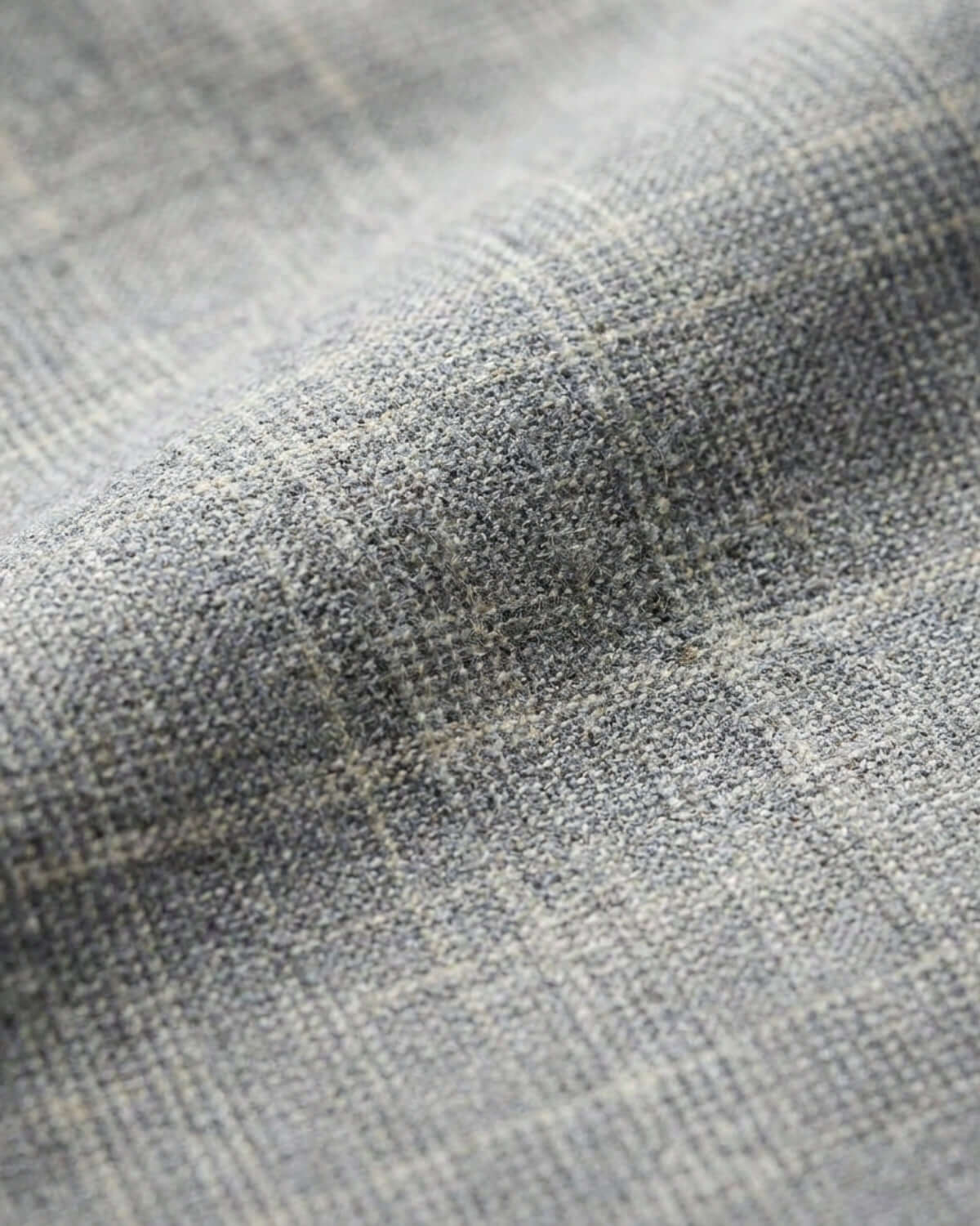 Earth Grey Windowpane Everyday Stretch Pants