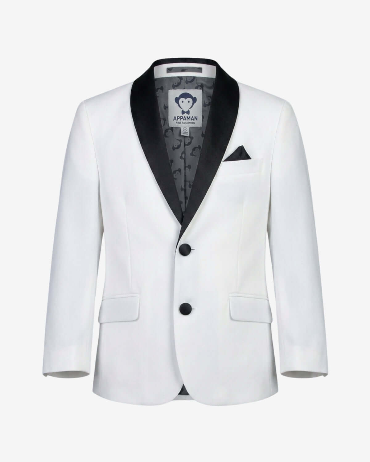 White Tuxedo Suit Jacket
