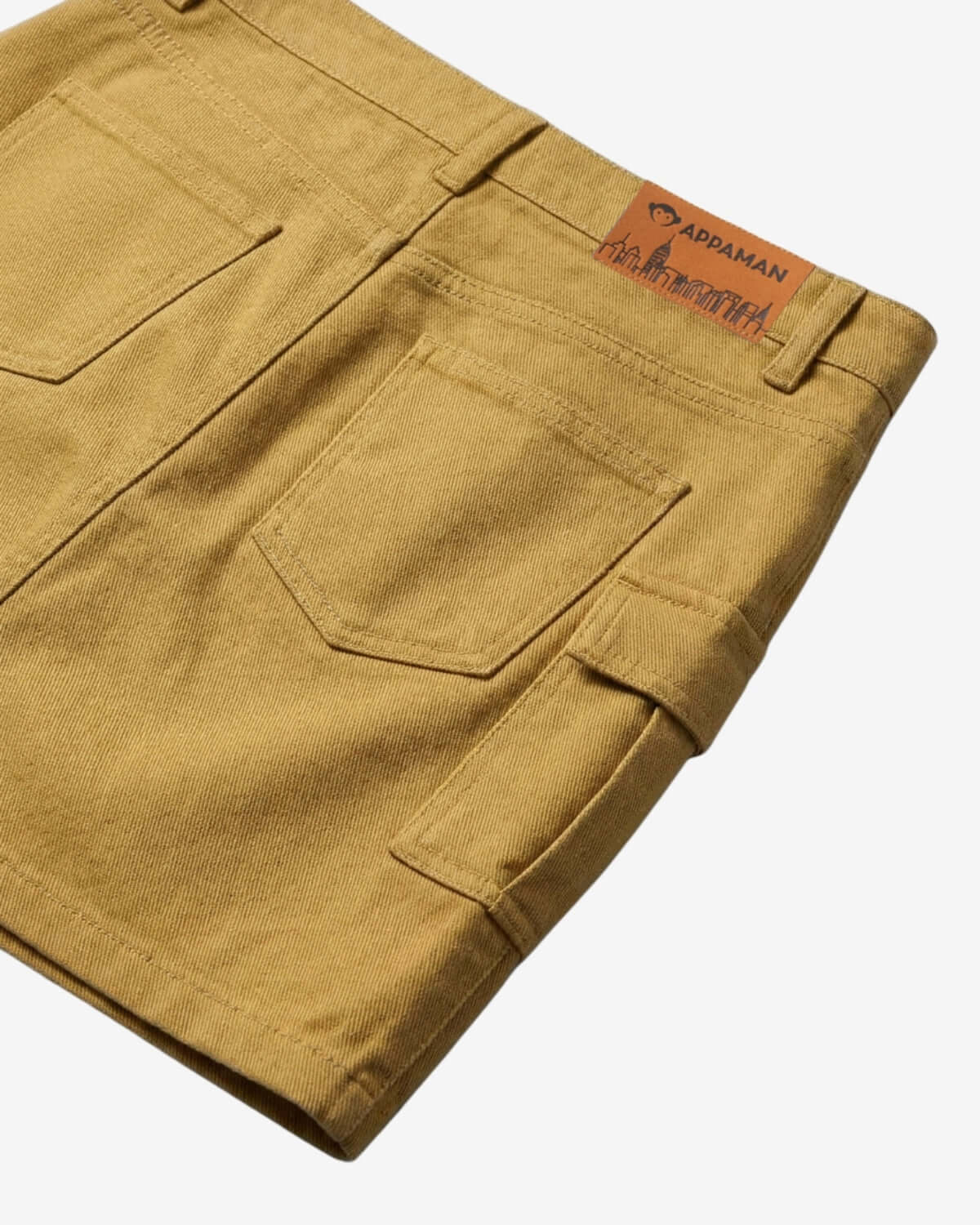 Camel Twill Yara Cargo Skirt