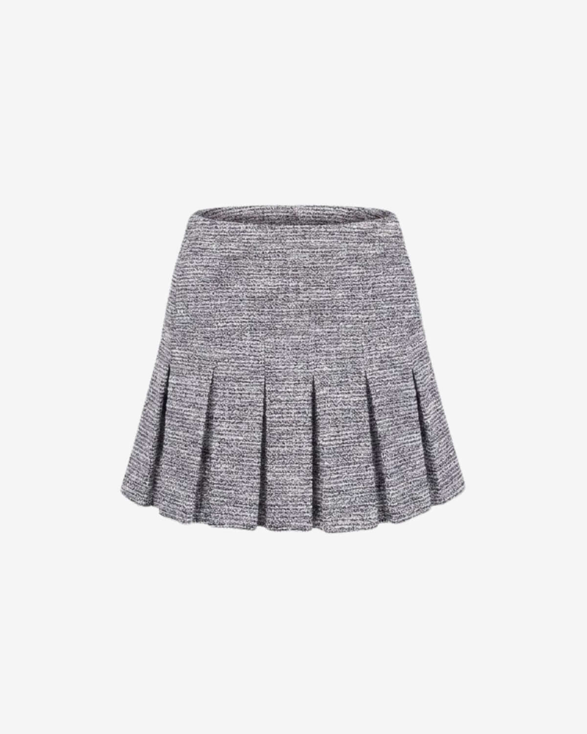 Boucle Pleated Set
