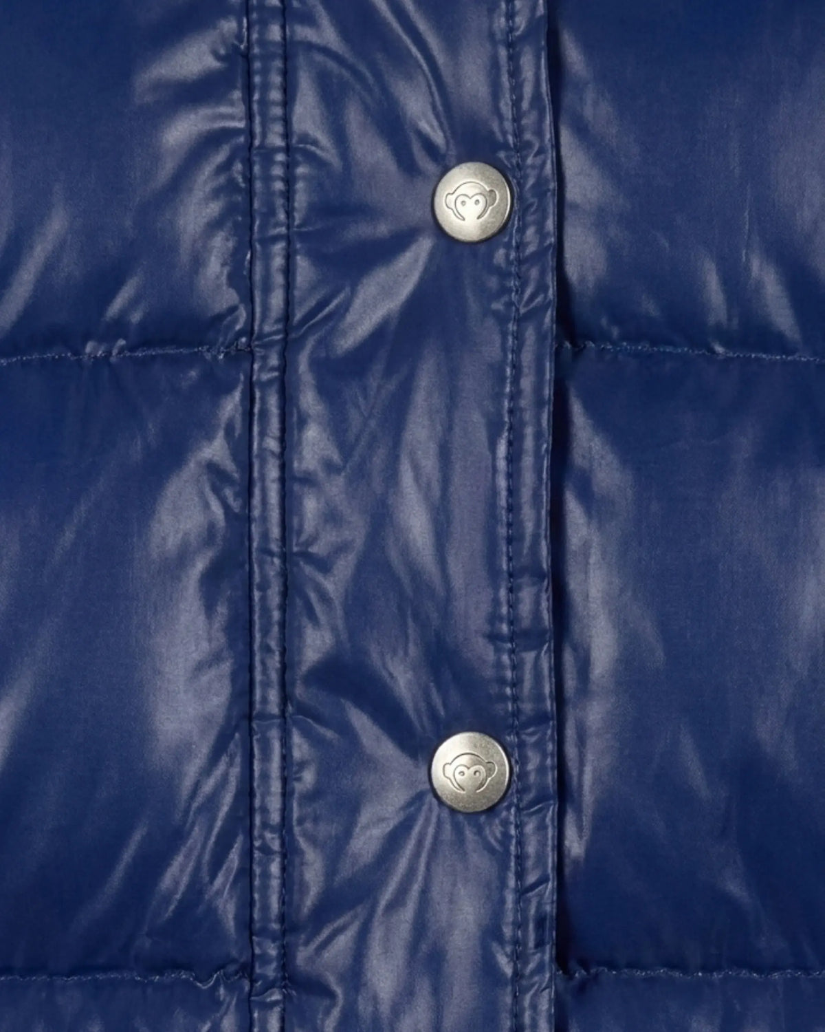 Navy Shine Kyla Puffer Coat