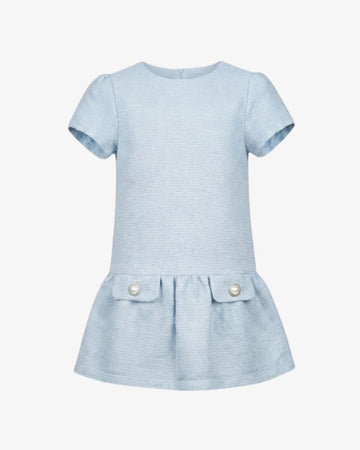Light Blue Molly Drop Waist Dress