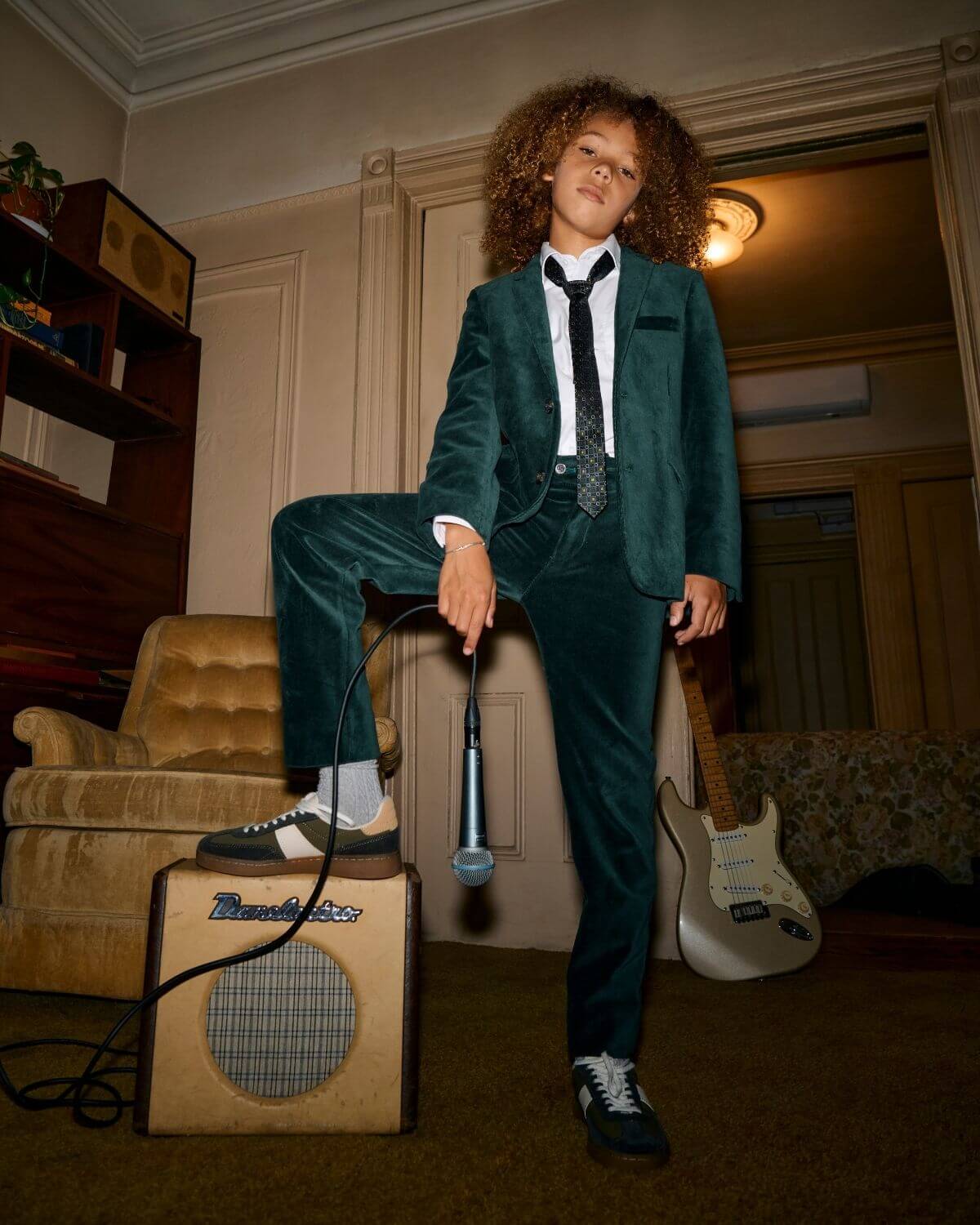 Evergreen Velvet Suit Blazer