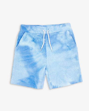 Blue Tie Dye Resort Shorts