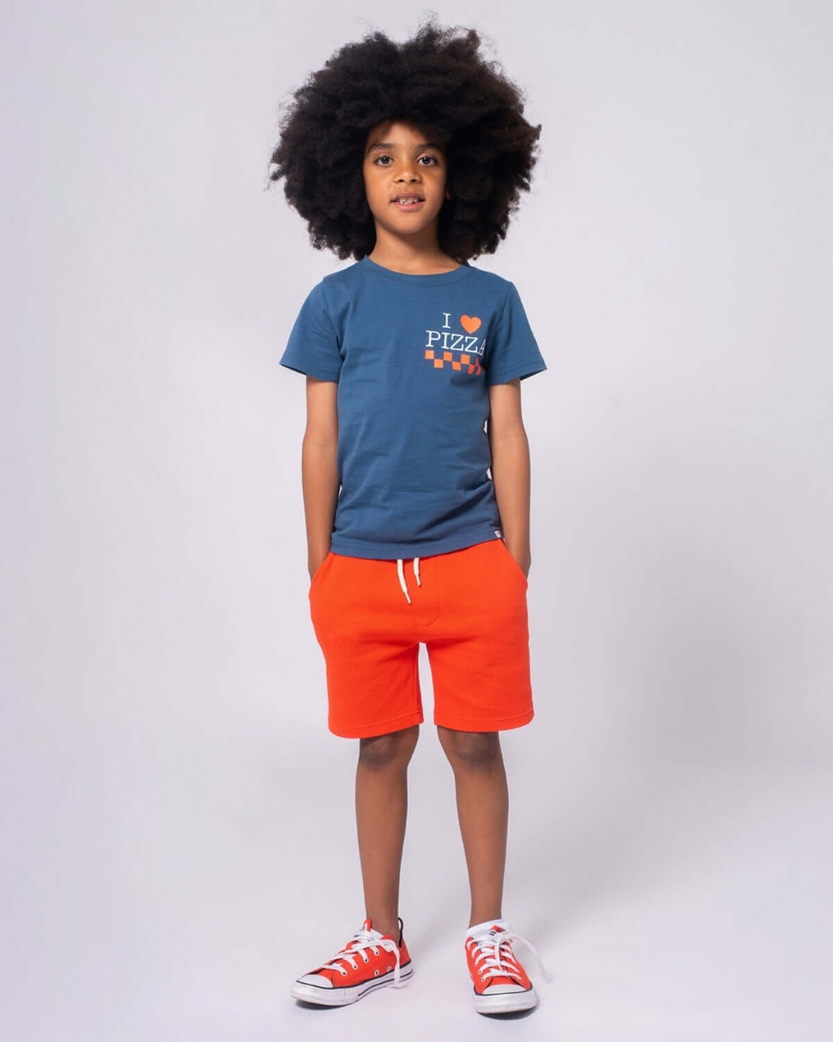 Orange Preston Shorts