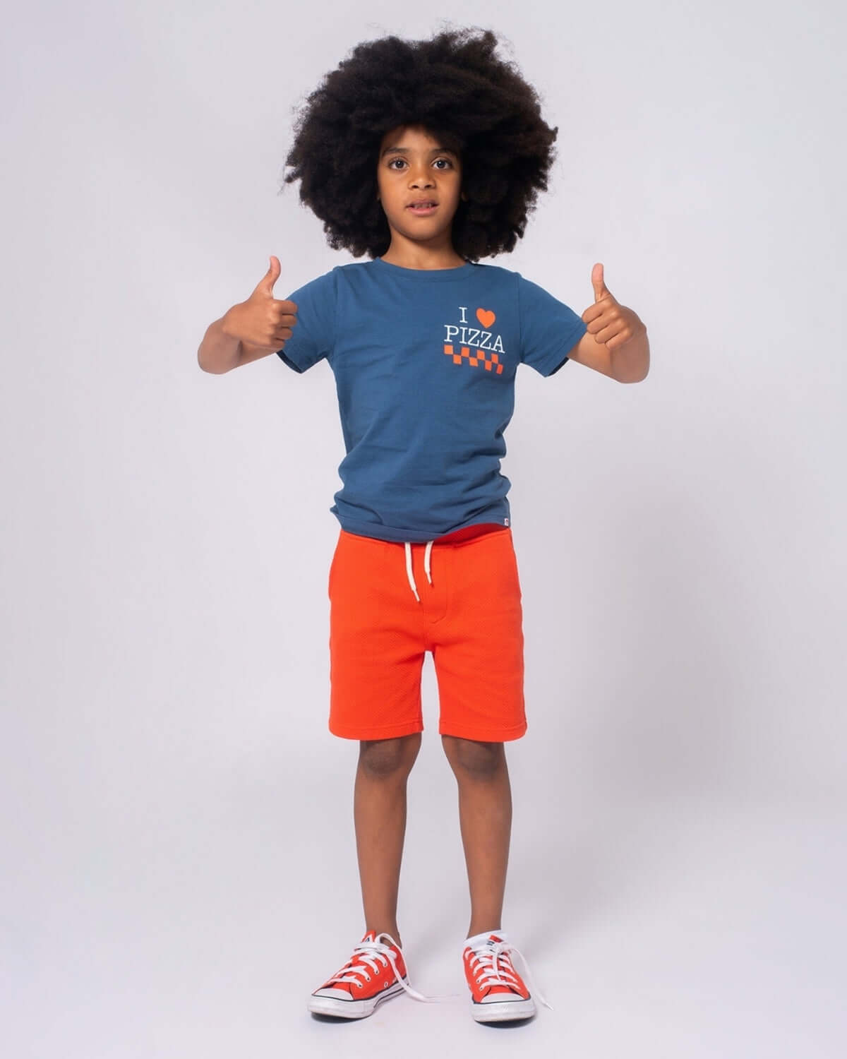 Orange Preston Shorts