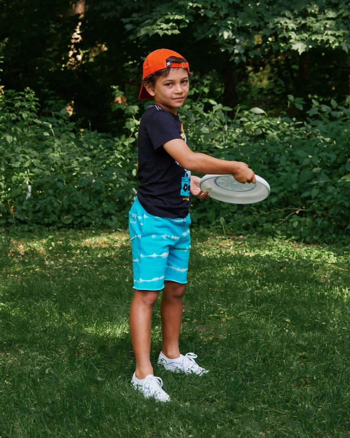 Sea Stripe Camp Shorts