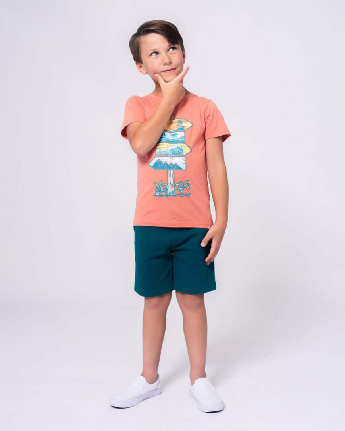 Teal Preston Shorts