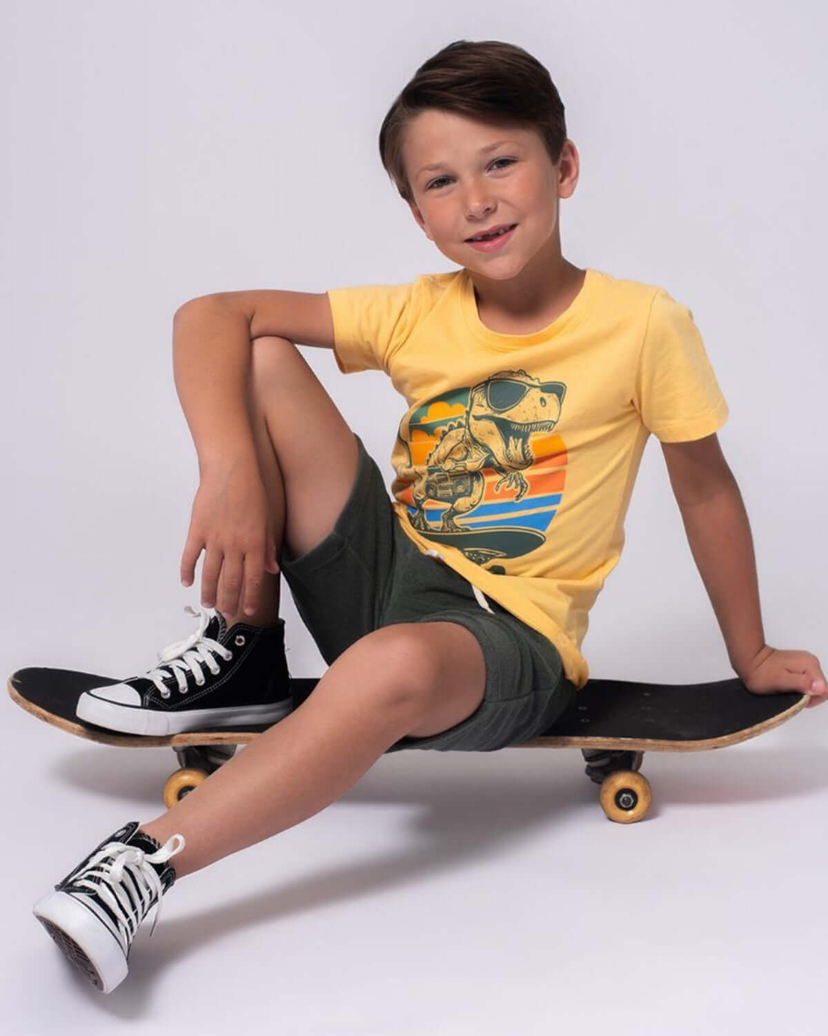 Dino Rock Graphic Tee