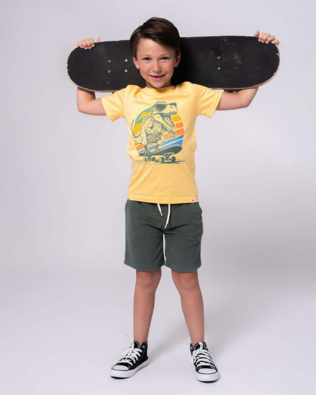 Dino Rock Graphic Tee