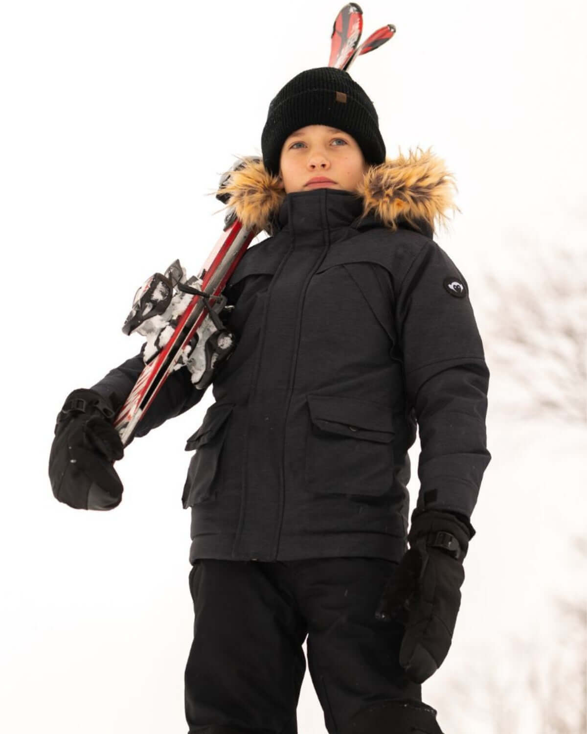Black Denali Down Coat