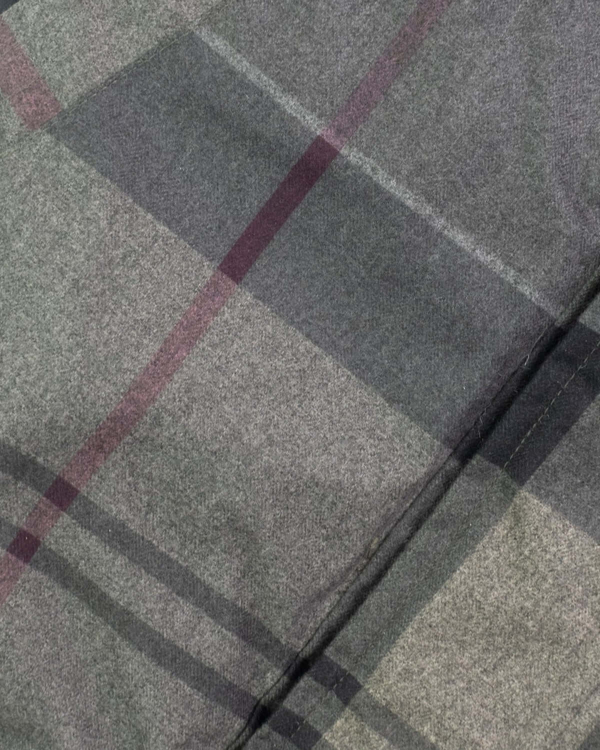 Grey Plaid New Gotham Coat