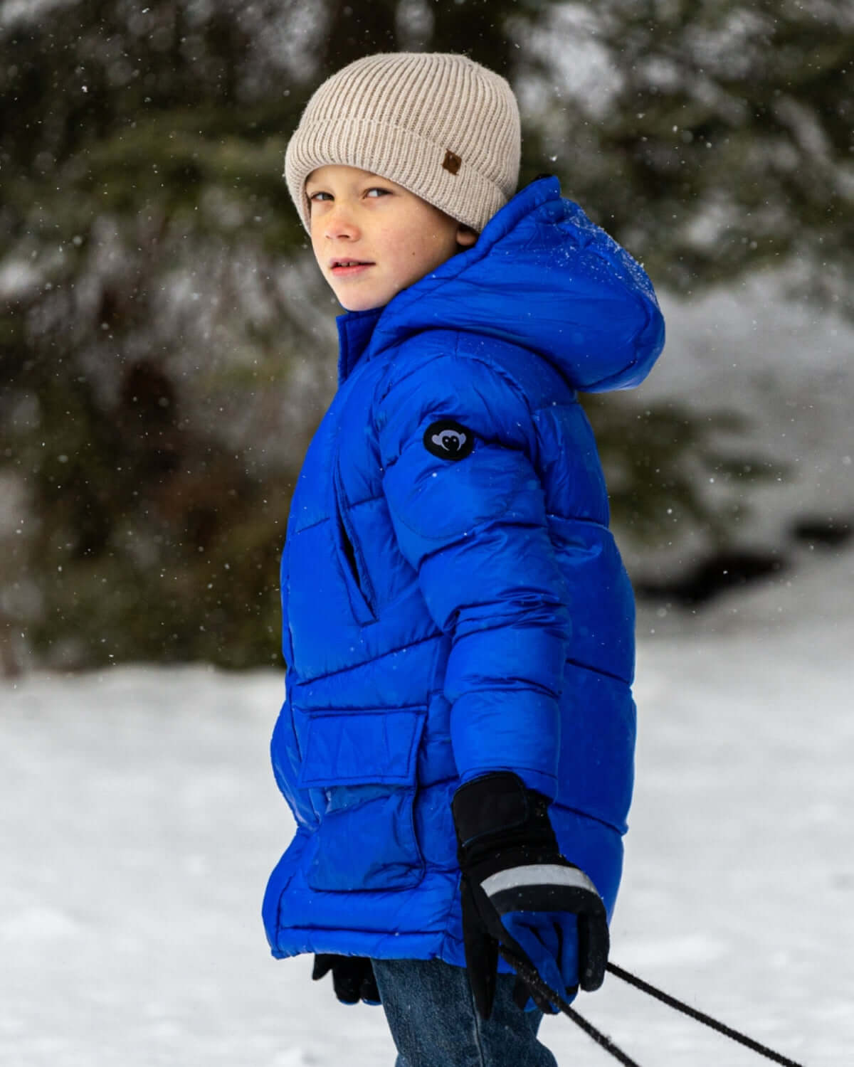 Reflex Blue Summit Puffer Coat