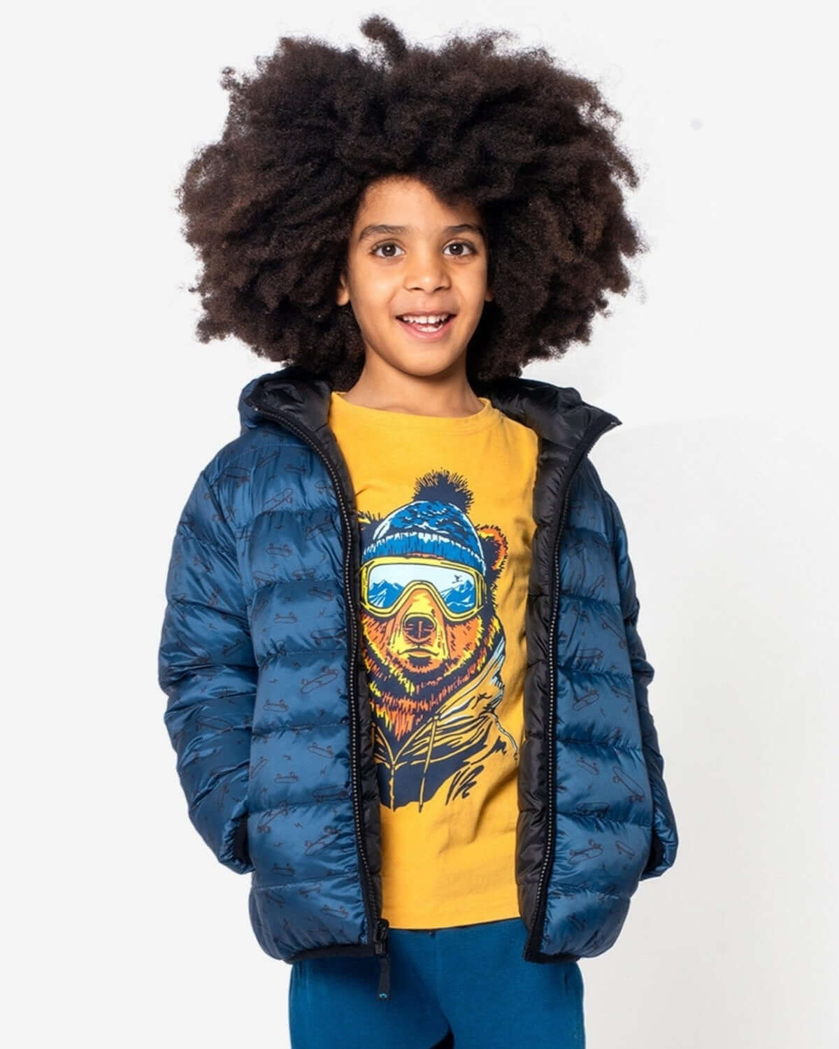 Skater Vibes Reversible Puffer