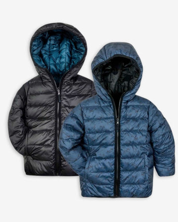 Skater Vibes Reversible Puffer