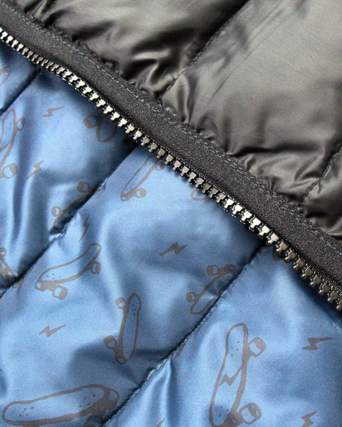 Skater Vibes Reversible Puffer