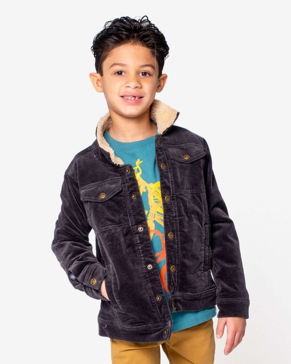 Vintage Black Heritage Cord Jacket