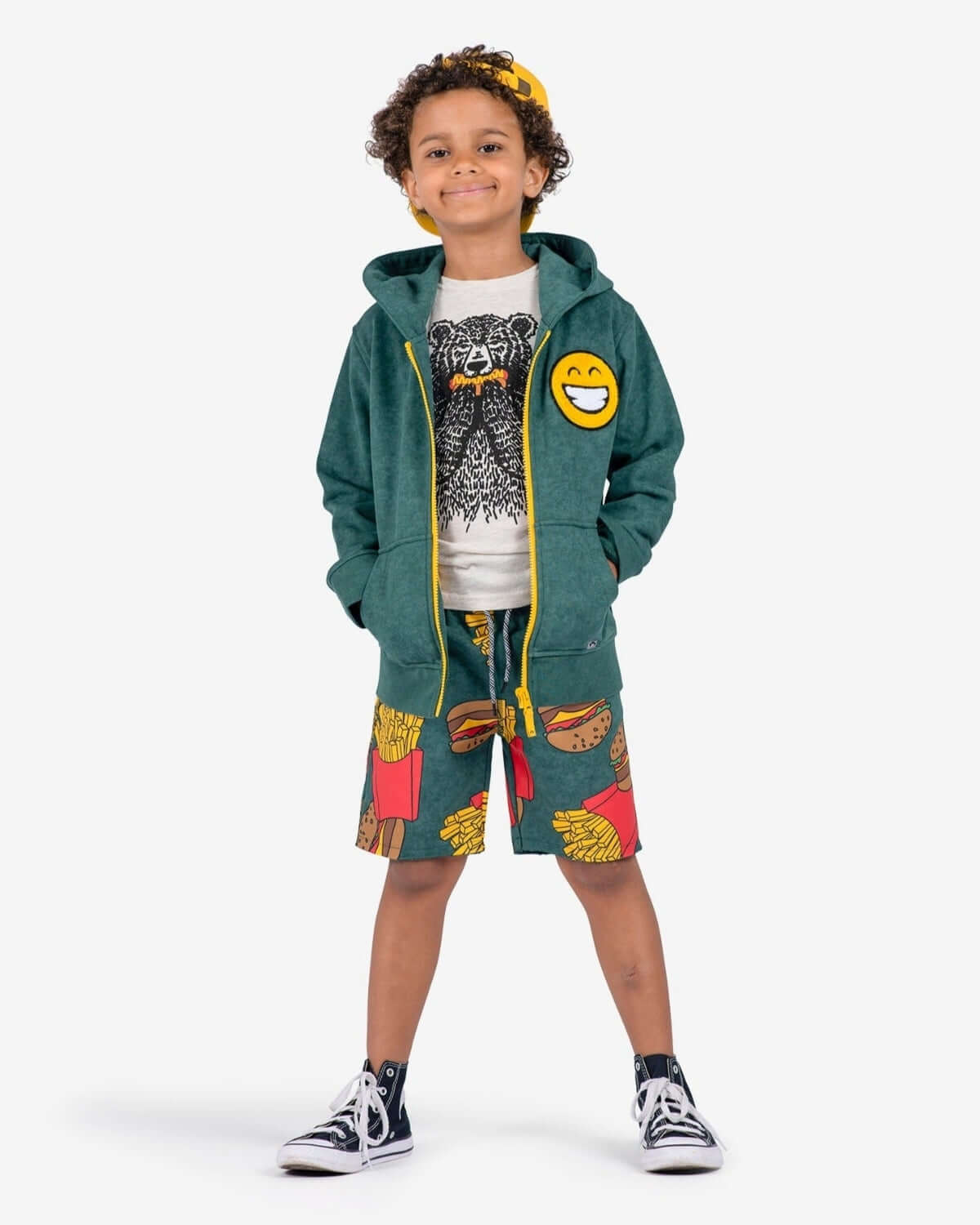 Dark Green Strivers Hoodie