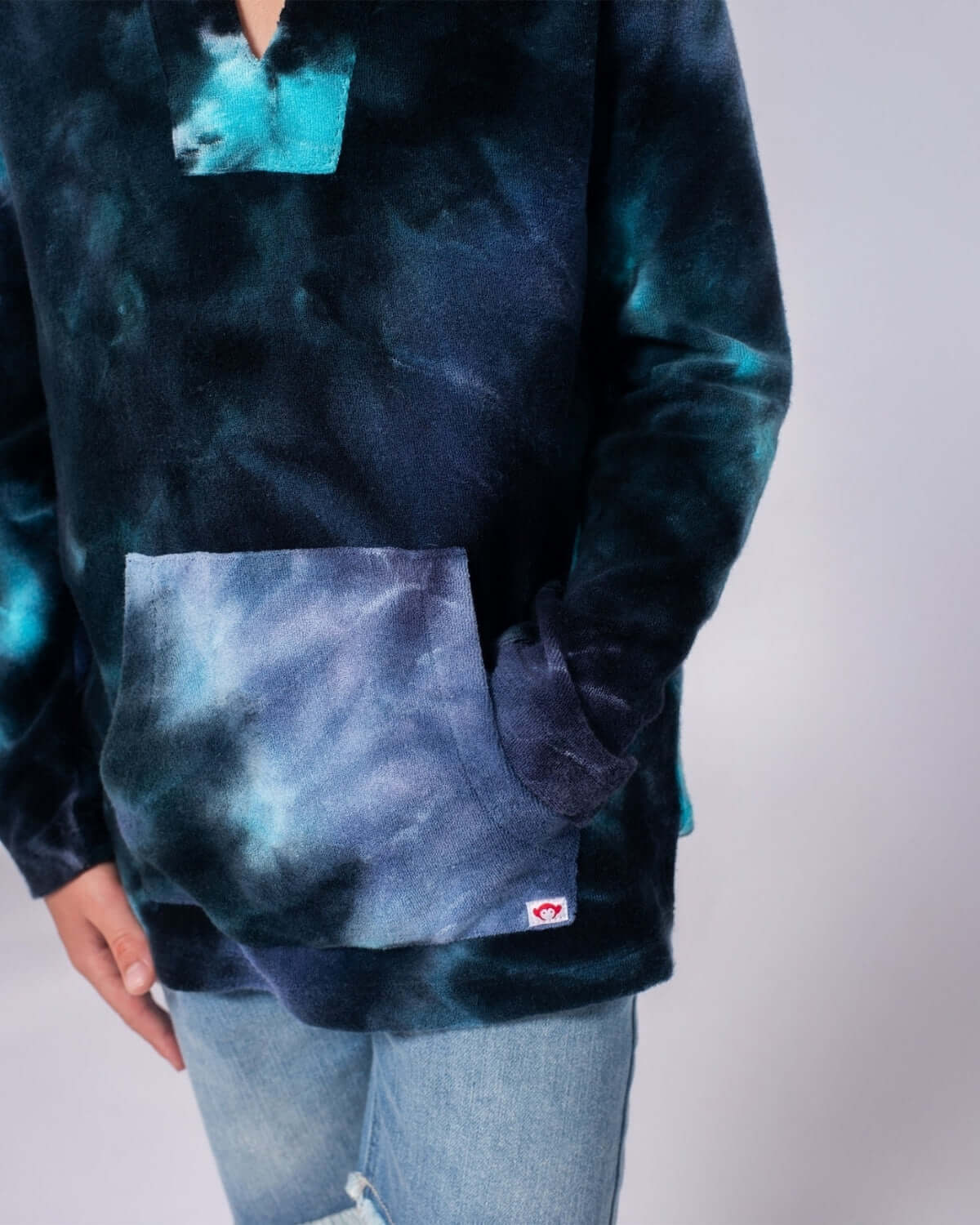 Ocean Tie Dye Baja Pullover