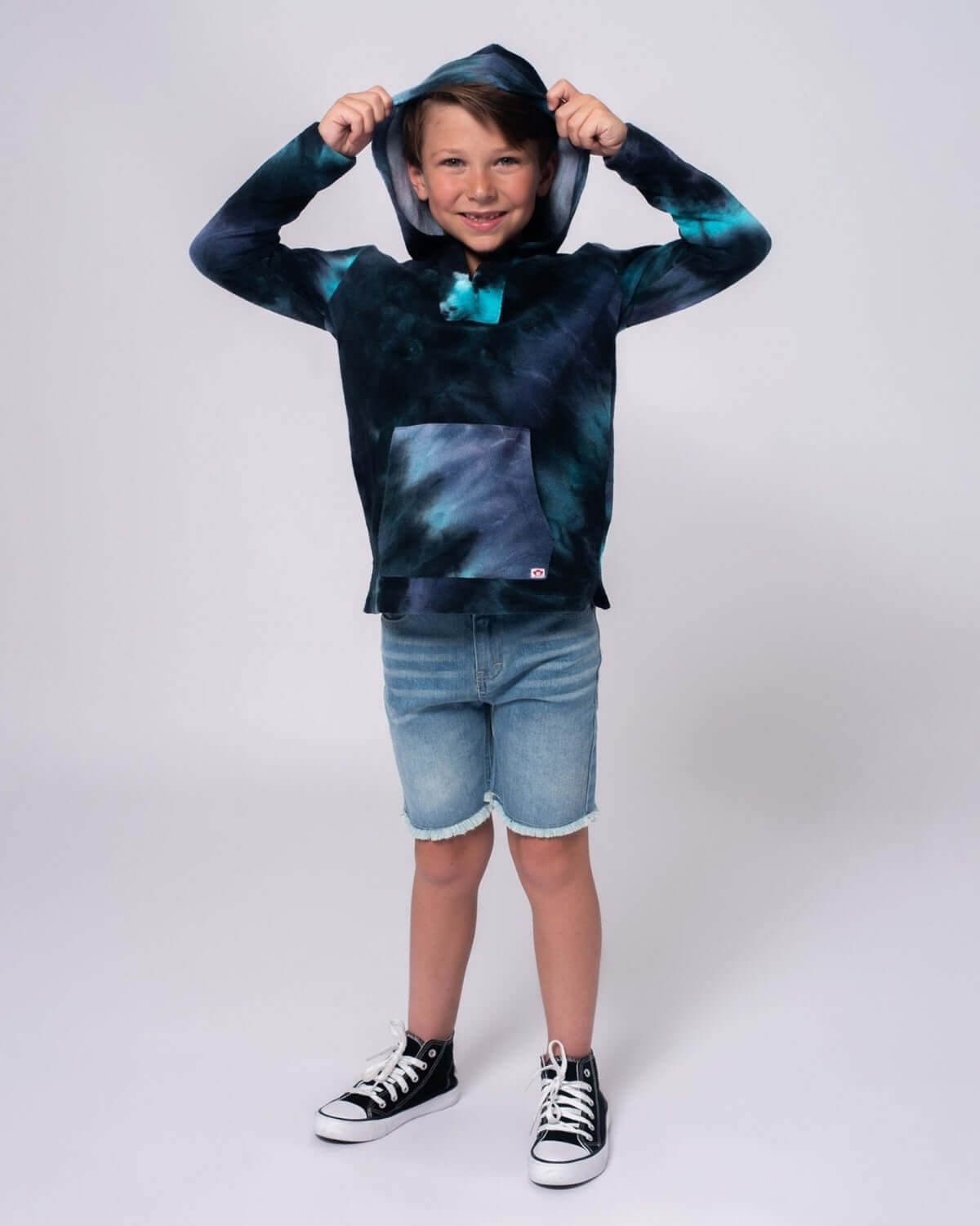 Ocean Tie Dye Baja Pullover