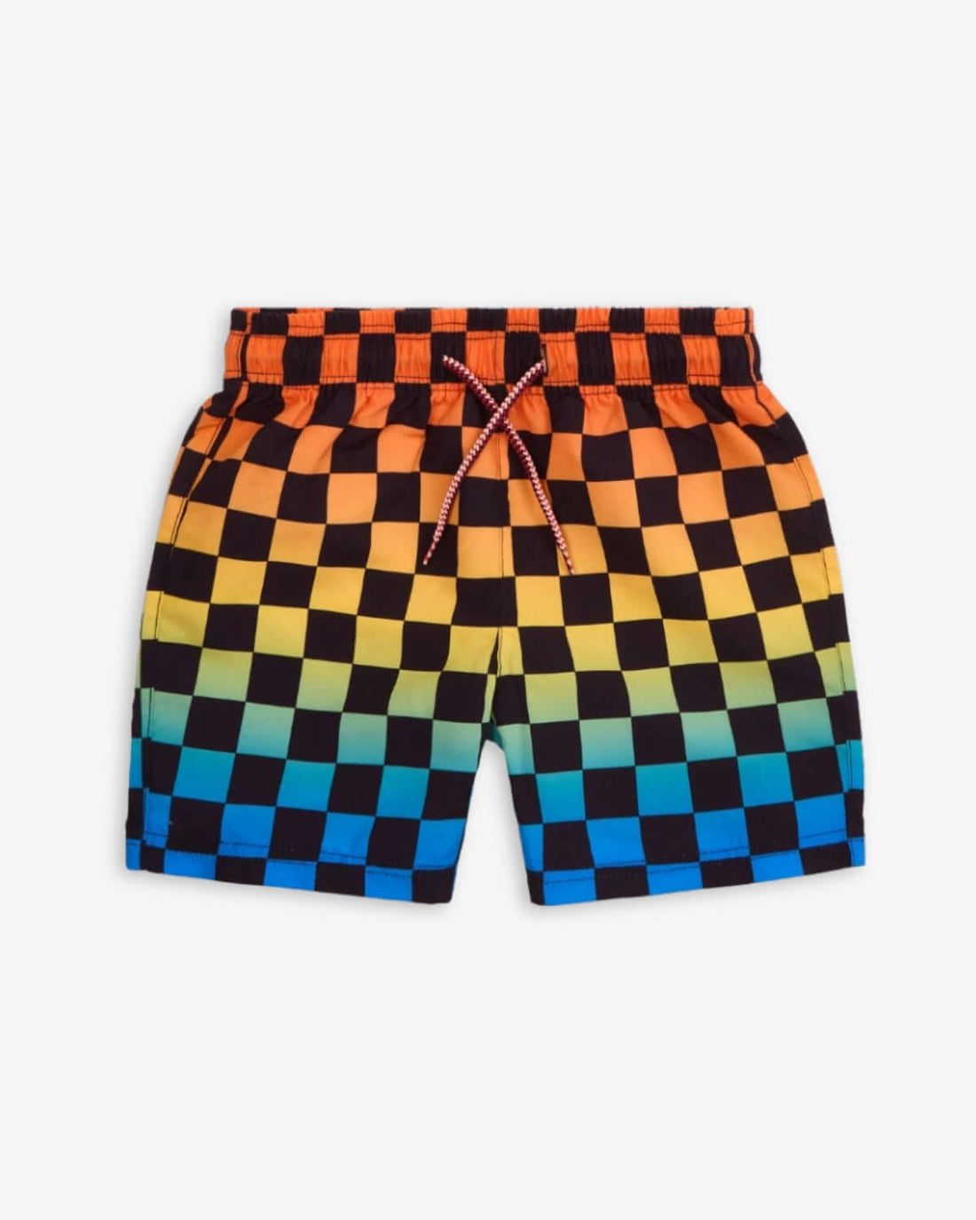 Checkerboard Swim Trunks