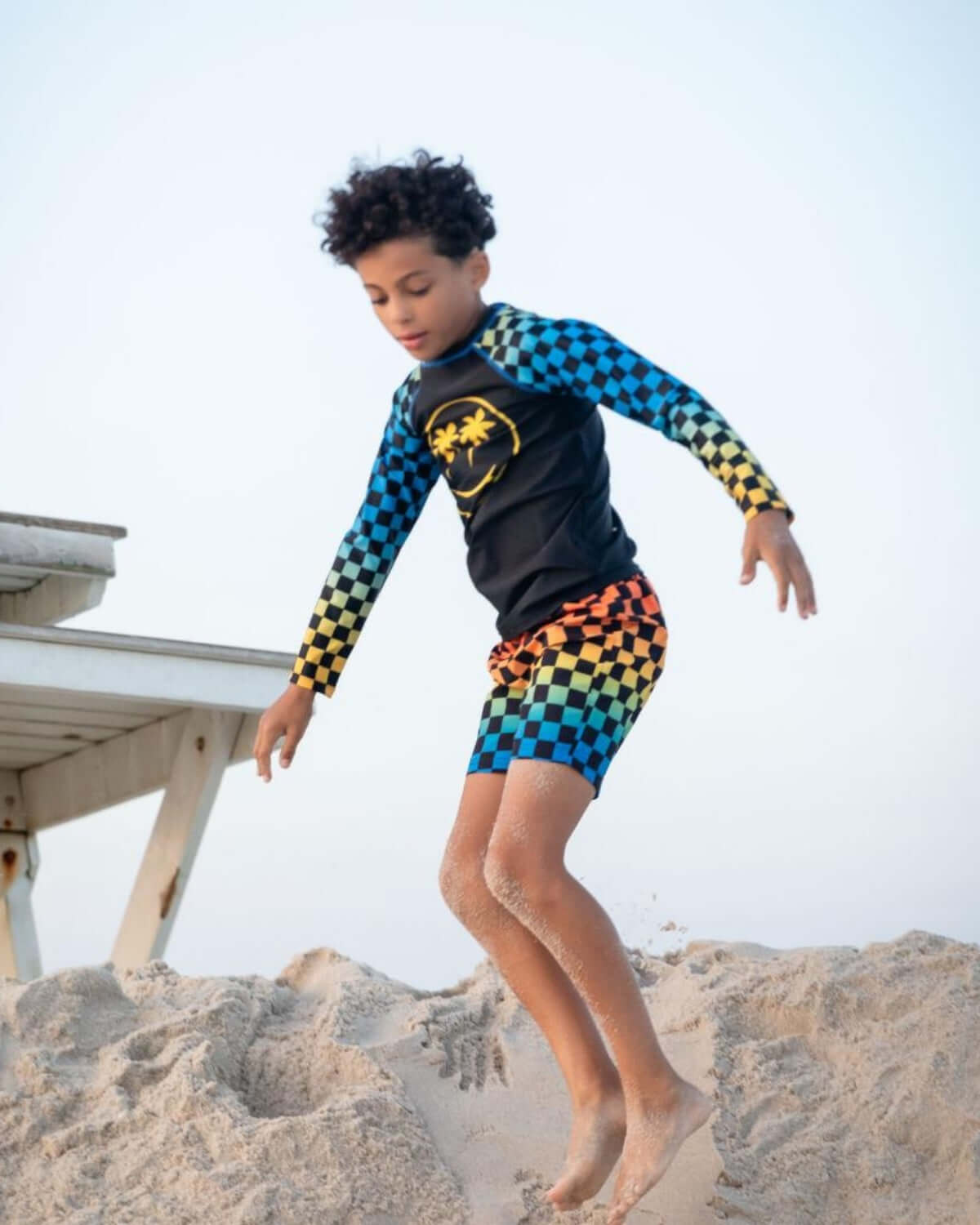 Happy Surfing Rash Guard
