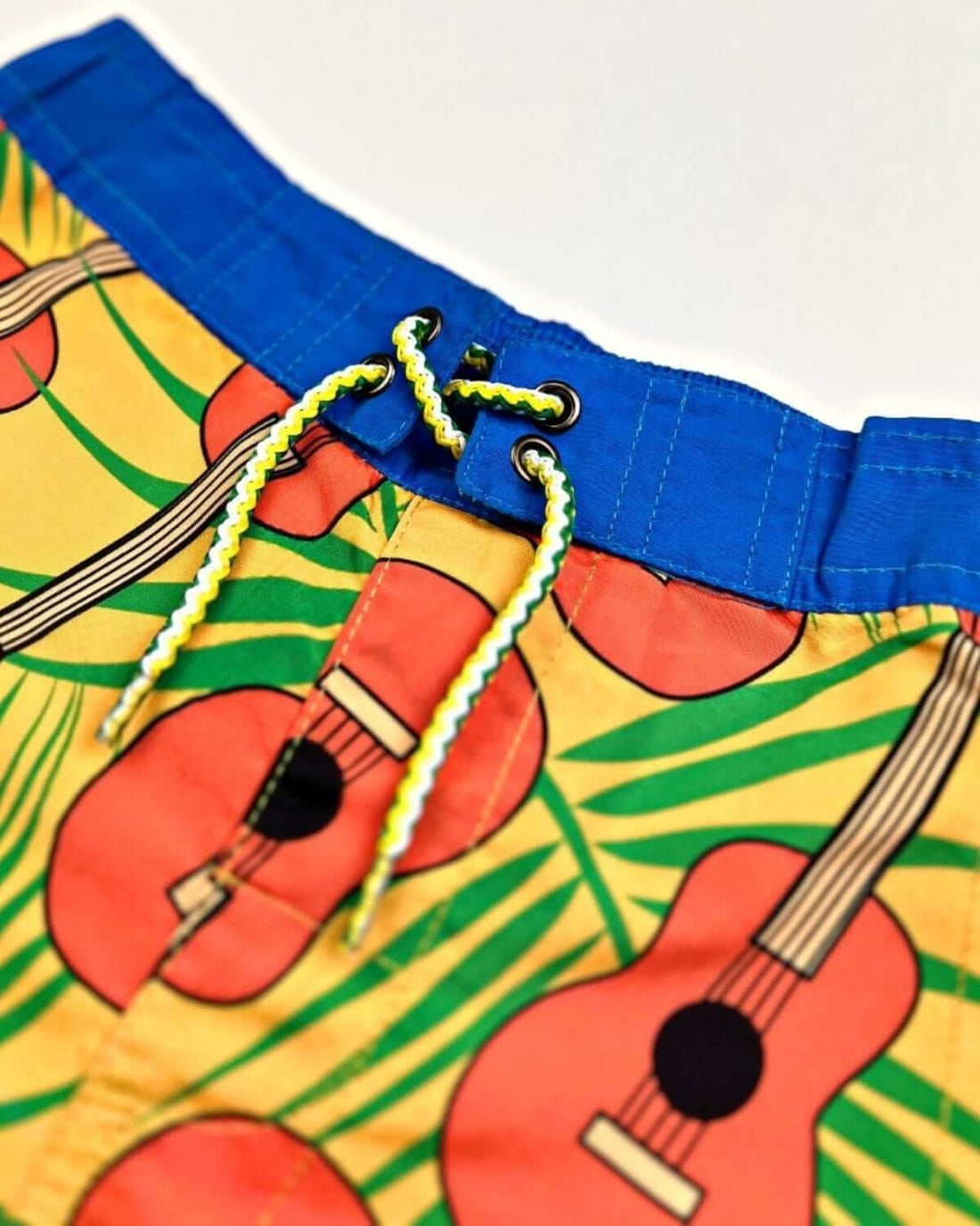 Ukulele Paradise Swim Trunks