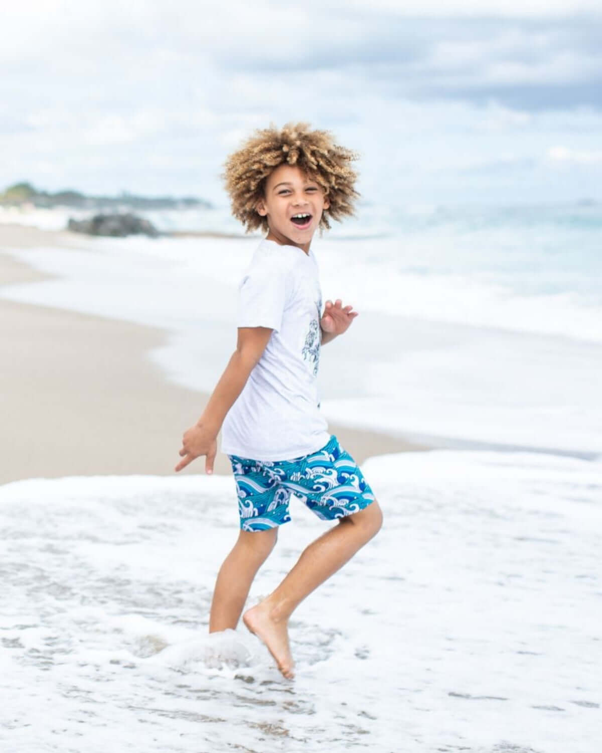 Waves Swim Trunks
