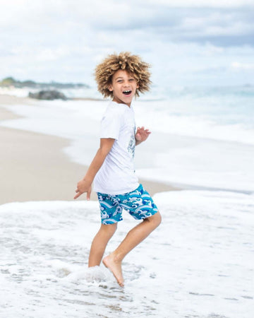 Waves Swim Trunks