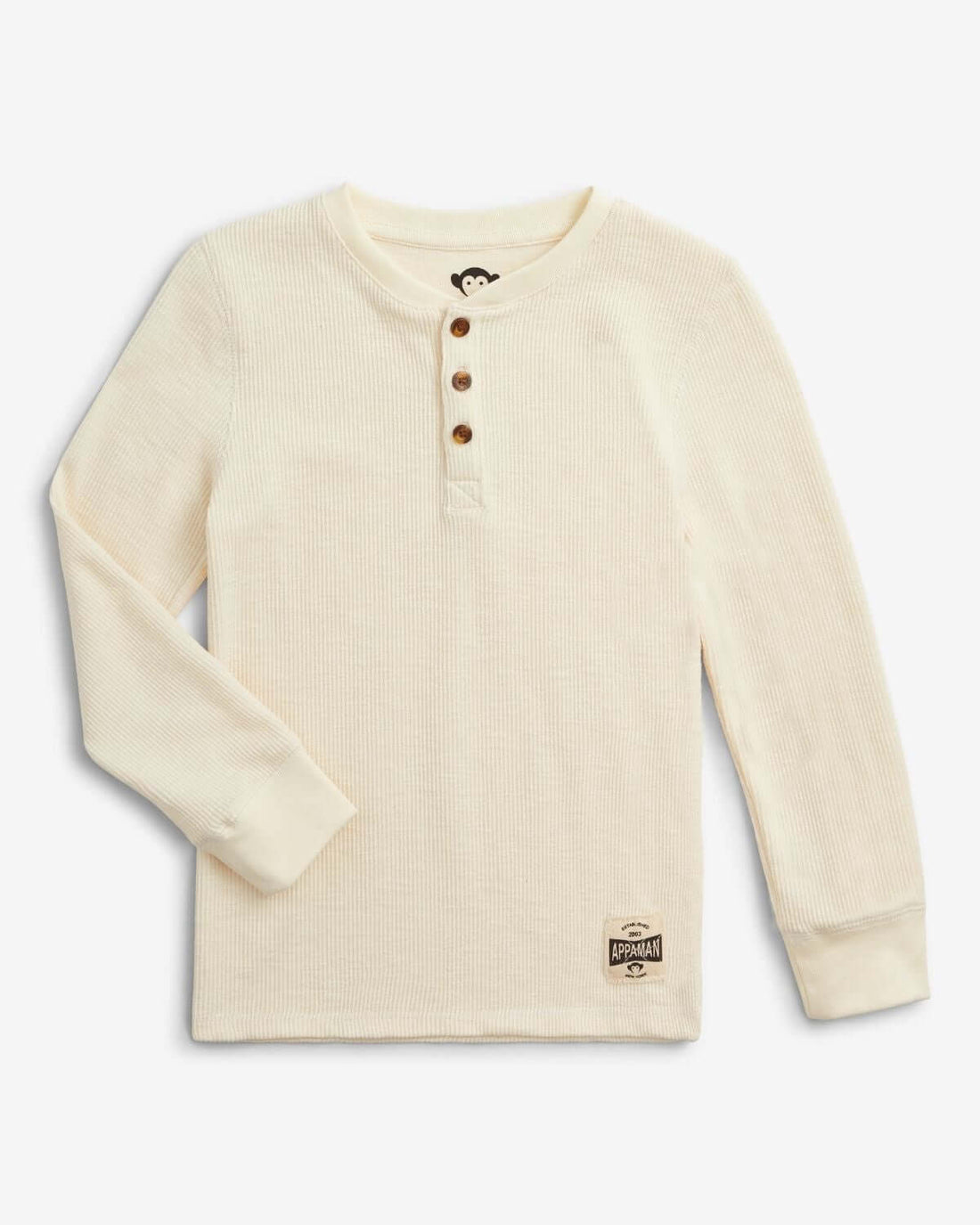 Winter White Craftsman Thermal Henley