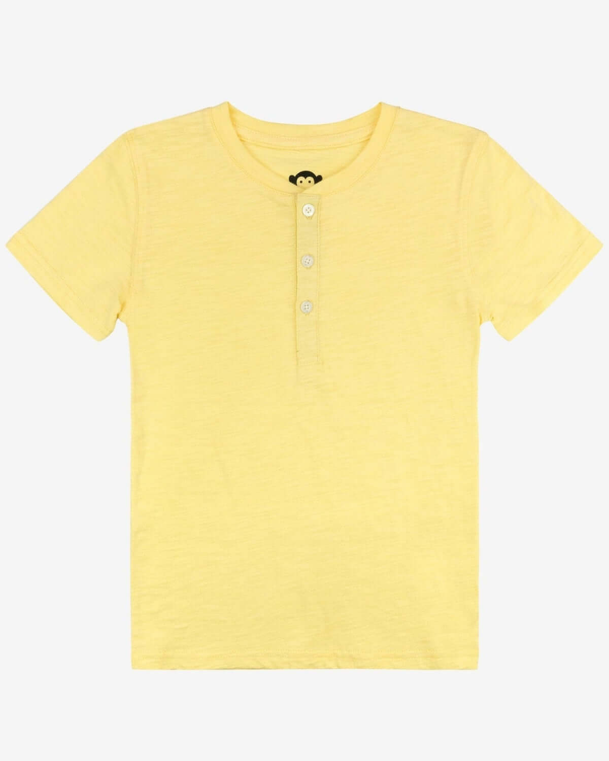 Pale Yellow Day Party Henley