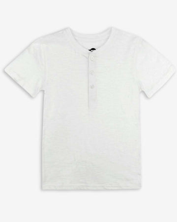 Pure White Day Party Henley
