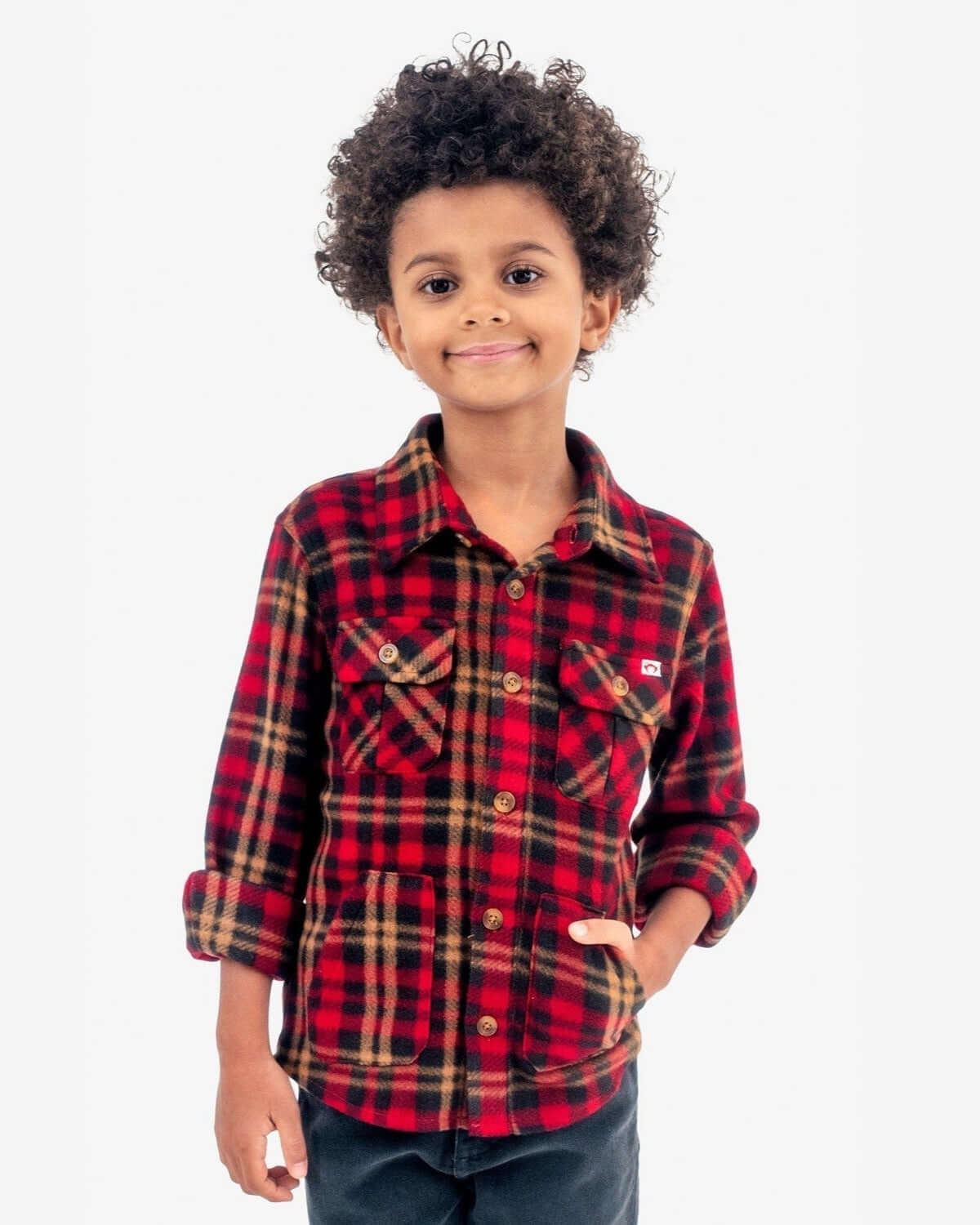 Rio Red Plaid Snow Fleece Shirt