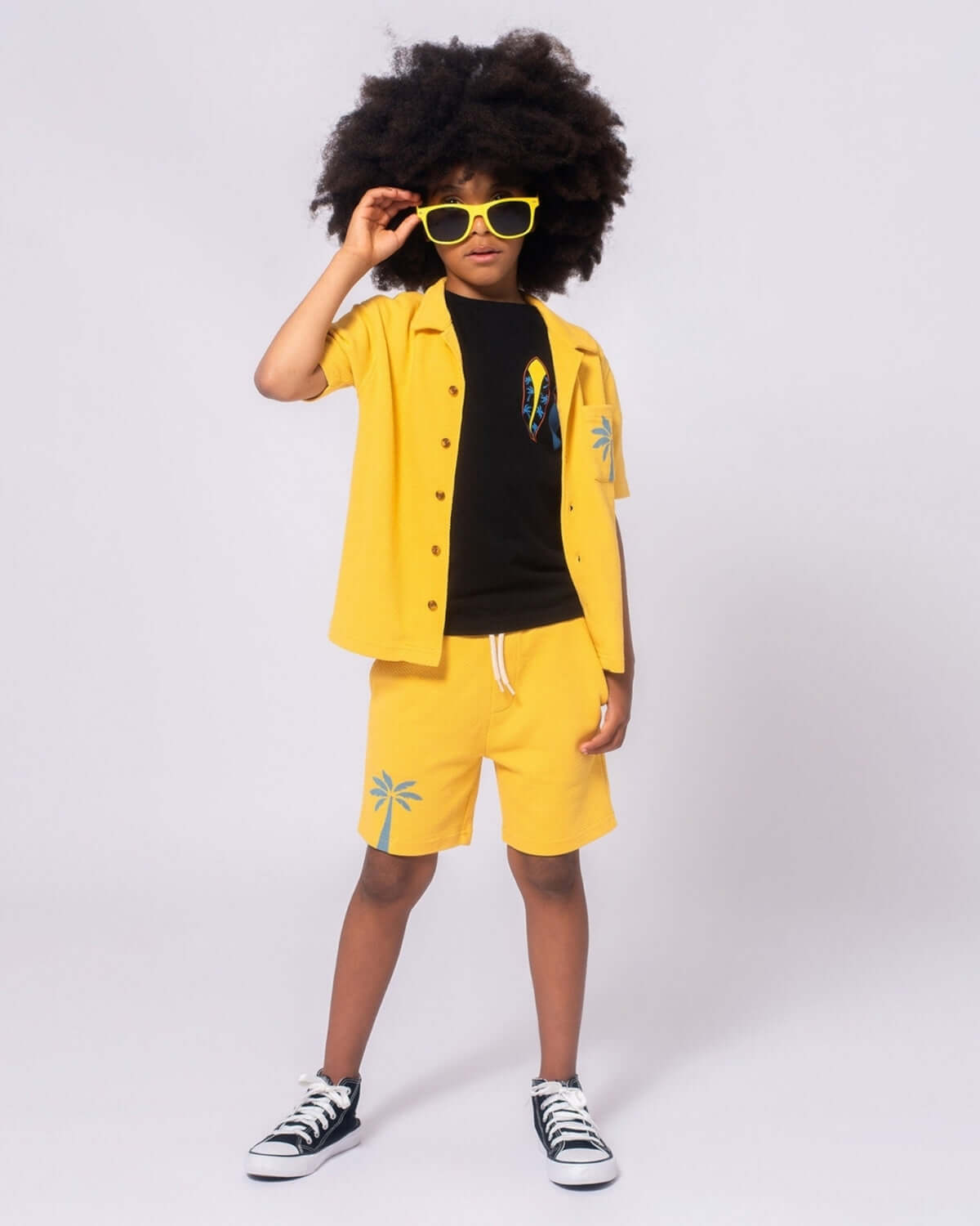 Sunny Smile/Palm Tree Resort Shirt